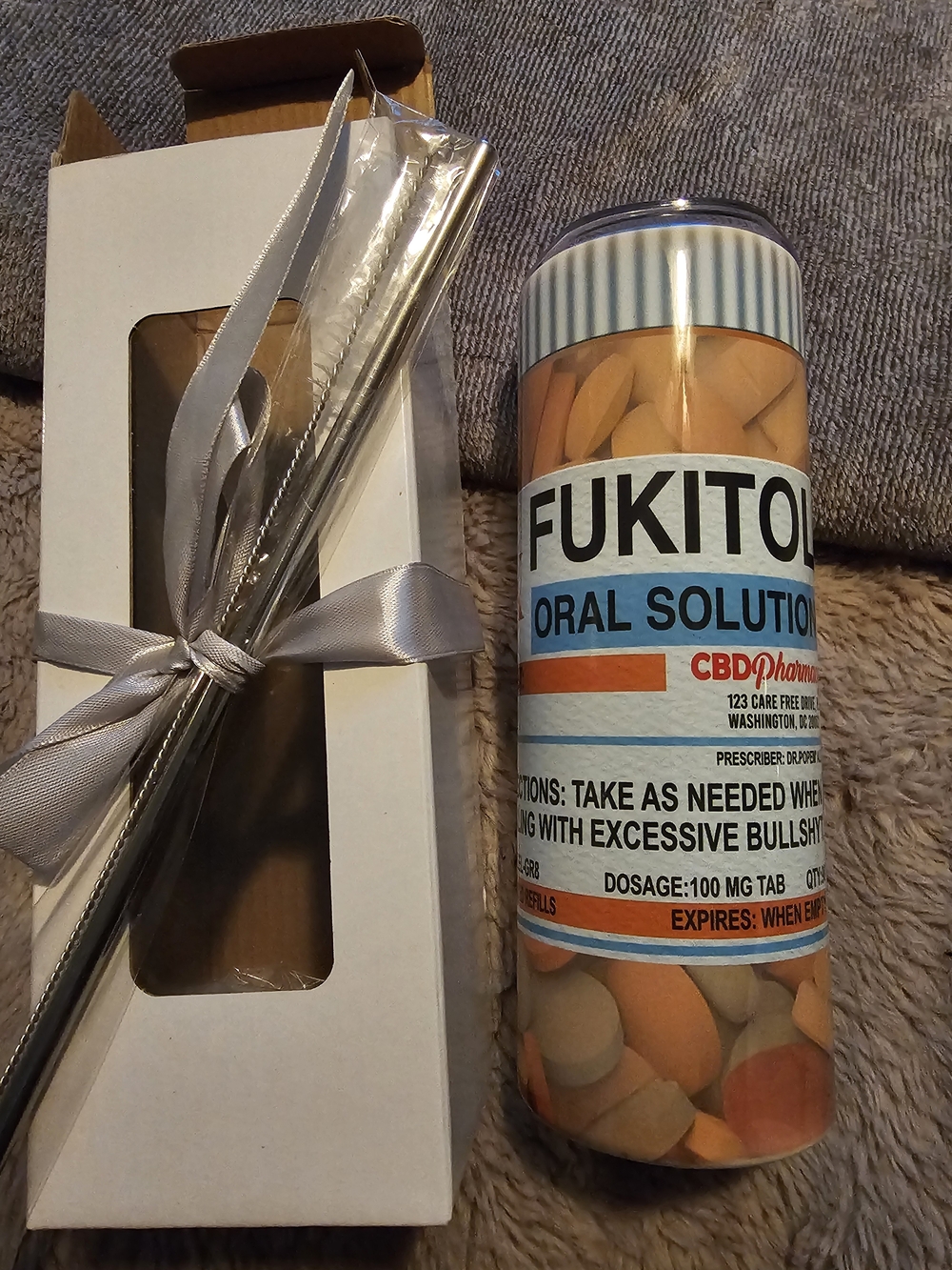 FUKITOL Oral Solution Tumbler Cup